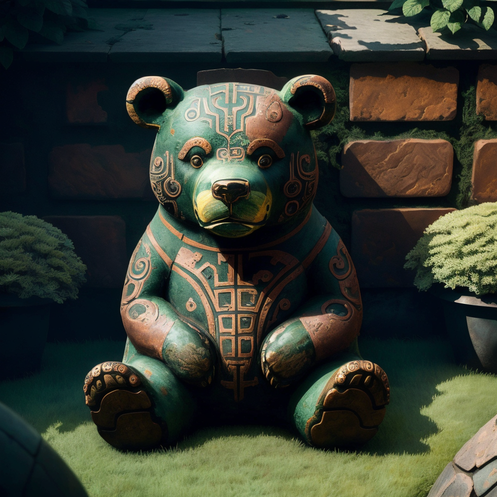 00620-122502877-a (bronzecd) bear, sitting on lawn, (solo_1.2), , no humans, high quality, masterpiece, realistic, photorealistic, (outdoors, la.png